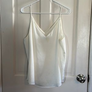 Express White Camisole, Size L